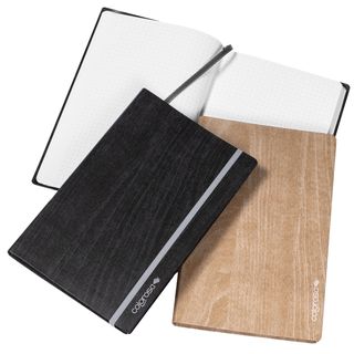 Taccuino Colorosa Wood - copertina morbido con elastico - 13,5 x 21,5 cm - colo…