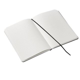 Taccuino Ecoqua Plus - con elastico - rilegatura cucita - A5 - 5 mm - 80 fogli …