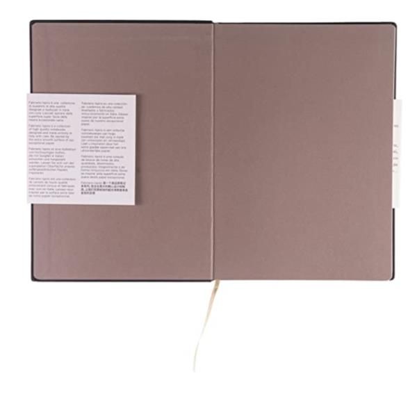 Taccuino Ispira - con elastico - copertina rigida - A5 - 96 fogli - righe - mar…