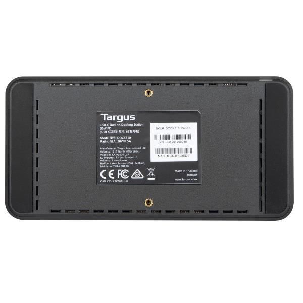 Targus - Docking station - USB-C - 2 x HDMI - GigE - 130 Watt