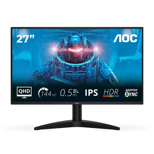 AOC B3 Q27B36X, 68,6 cm (27ʺ), 2560 x 1440 Pixel, Quad HD, LED, 4 ms, Nero
