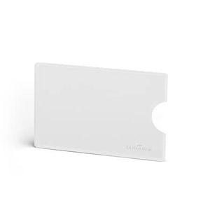 Tasca porta carte di credito RFID Secure - PPL - 5,4 x 8,7 cm - trasparente/arg…