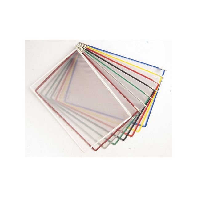 Tasche di ricambio - per leggio T Technic - A4 - colori assortiti - Djois - con…