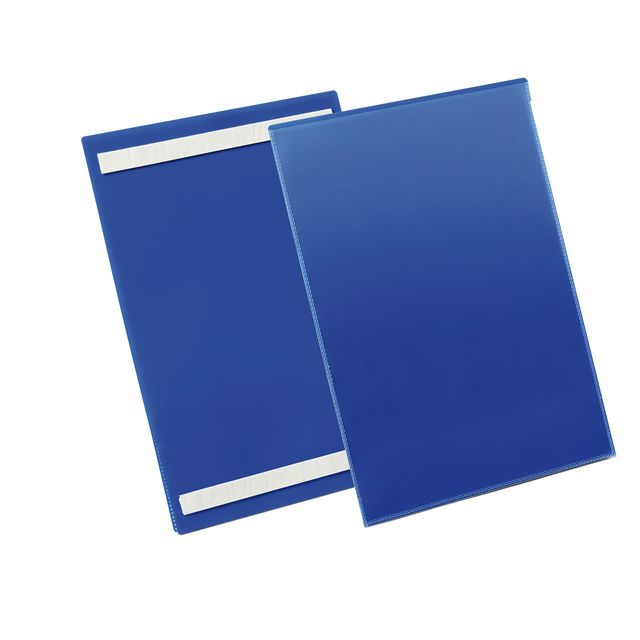 Tasche per identificazione Durable con bande adesive blu f.to esterno mm. 233x …
