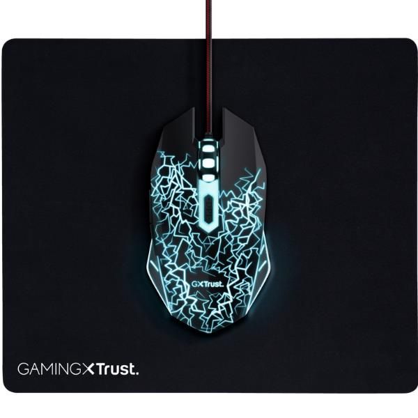 Tastiere e mouse - MOUSE GAMING E TAPPETINO PER MOUSE - NERO