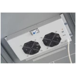 Tecnosteel Gruppo di ventilazione a 2 ventole con Termostato