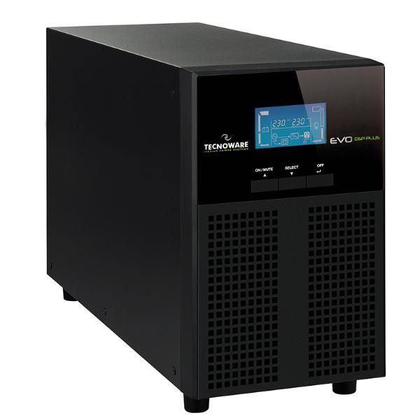 Tecnoware FGCEDP2402IEC, Doppia conversione (online), 2,4 kVA, 2160 W, Sinusoid…