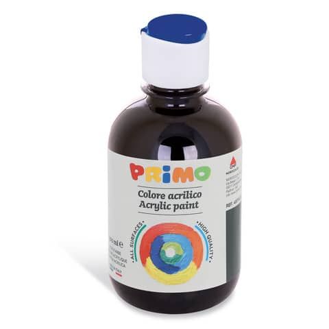 Tempera nero acrilica in bottiglia da 300g