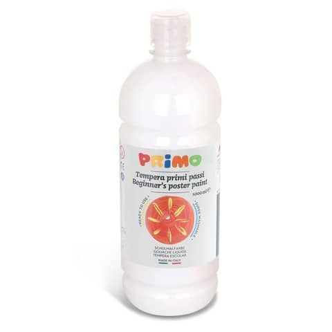 Tempera pronta Primi Passi - 1 L - bianco - Primo