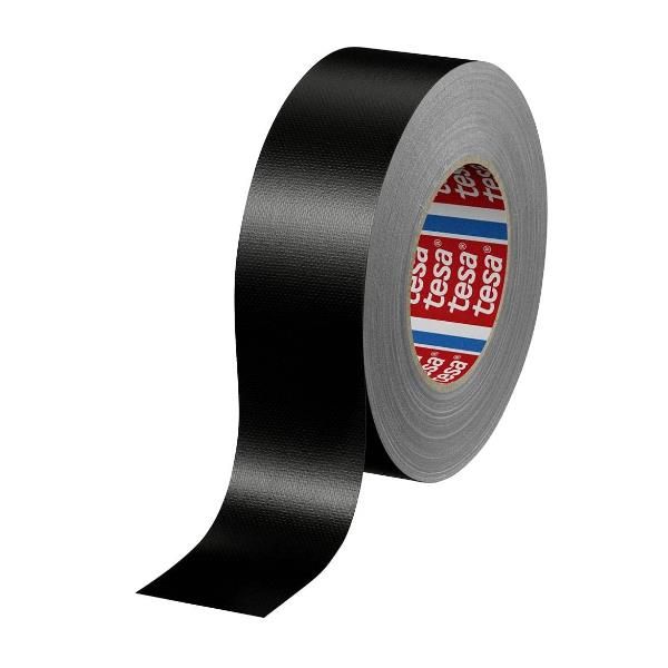 Tesa NASTRO TELA PLASTIF. 38MMX25M NERO