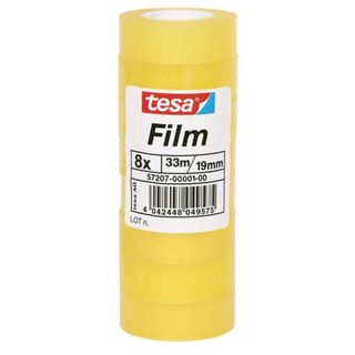 Tesafilm Standard - Nastro ufficio (8 rotoli) - 19 mm x 33 m - polipropilene or…
