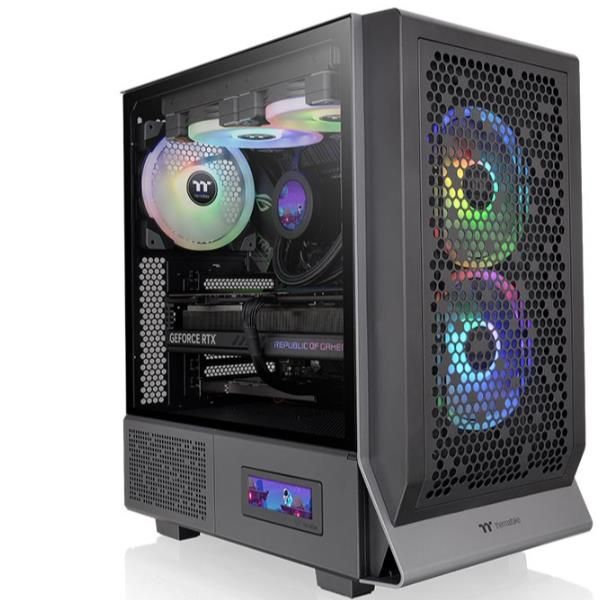 Thermaltake Ceres 300 TG ARGB - Mid tower - ATX esteso - pannello laterale fine…