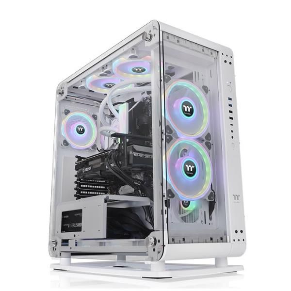 Thermaltake Core P6 TG Snow - MDT - SSI CEB - pannello laterale finestrato (vet…