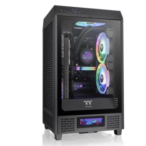 Thermaltake The Tower 200 - Mini-ITX - pannello laterale finestrato (vetro temp…
