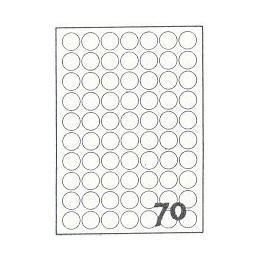 Tico Copy Laser Premium - Carta - adesivo permanente - arancione fluorescente -…