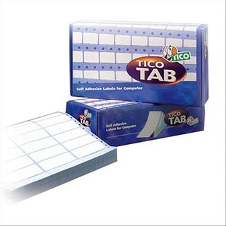Tico TAB - Carta - Opaca - autoadesivo permanente - bianco - 149 x 97.2 mm 1500…