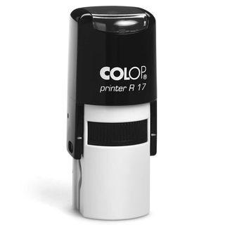 Timbro Printer R17 - diametro 17 mm - 3 righe - personalizzabile - autoinchiost…