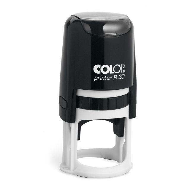Timbro Printer R30 - diametro 30 mm - 5 righe - personalizzabile - autoinchiost…