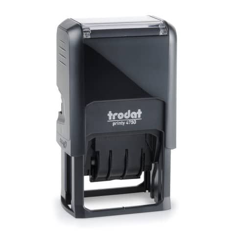 Timbro Printy 4750/L autoinchiostrante - DATA + REGISTRATO - 4,1 x 2,4 cm - 4 m…