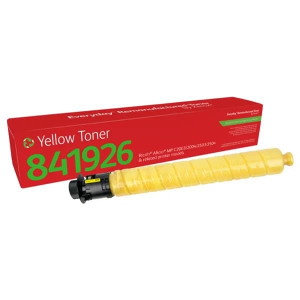 Toner rigenerato Everyday™ di Giallo compatibile con Ricoh 841926, Capacità sta…