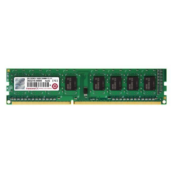 Transcend - DDR3 - modulo - 2 GB - DIMM a 240 pin - 1600 MHz / PC3-12800 - CL11…