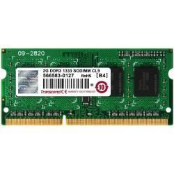 Transcend - DDR3 - modulo - 2 GB - SO DIMM 204-pin - 1333 MHz / PC3-10600 - CL9…