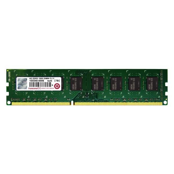 Transcend - DDR3 - modulo - 4 GB - DIMM a 240 pin - 1600 MHz / PC3-12800 - CL11…