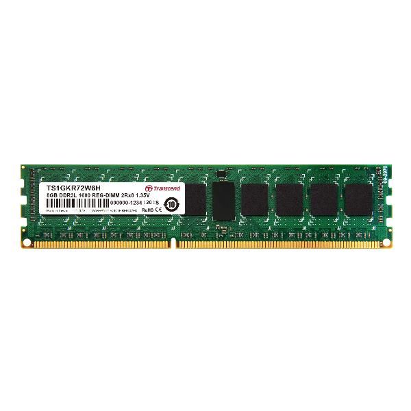 Transcend - DDR3L - modulo - 8 GB - DIMM a 240 pin - 1600 MHz / PC3L-12800 - CL…