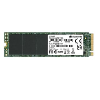Transcend 115S - SSD - 250 GB - interno - M.2 2280 (due lati) - PCIe 3.0 x4 (NV…