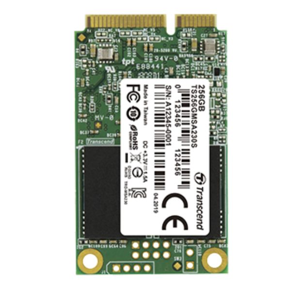 Transcend 230S - SSD - 256 GB - interno - mSATA - SATA 6Gb/s