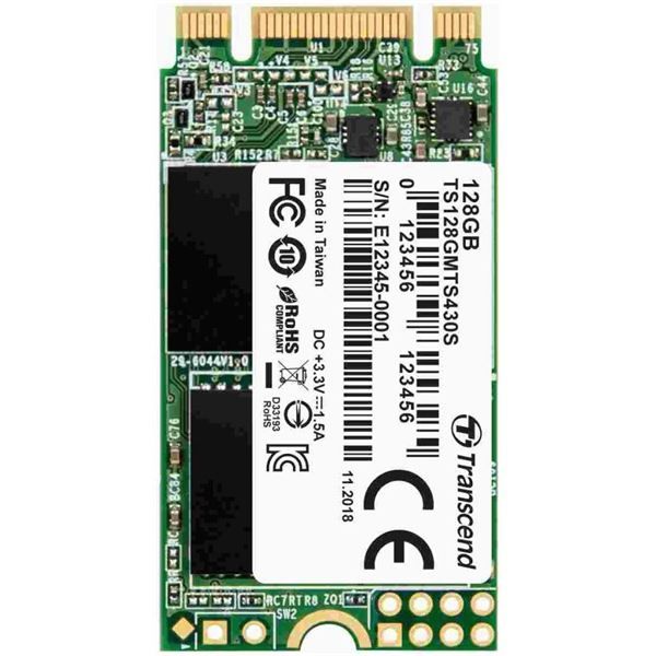 Transcend 430S - SSD - 1 TB - interno - M.2 2242 - SATA 6Gb/s