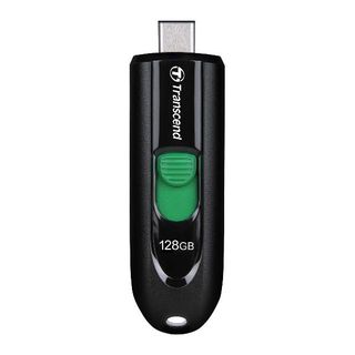 Transcend JetFlash 790C - Chiavetta USB - 128 GB - USB-C 3.2 Gen 1 - nero