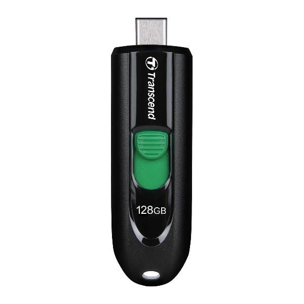 Transcend JetFlash 790C - Chiavetta USB - 128 GB - USB-C 3.2 Gen 1 - nero