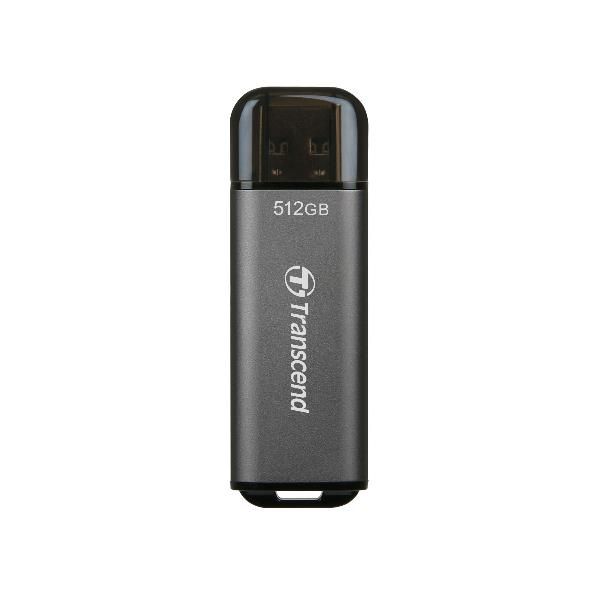 Transcend JetFlash 920 - Chiavetta USB - 512 GB - USB 3.2 Gen 1 - grigio spazio