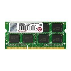 Transcend JetRAM - DDR3 - modulo - 4 GB - SO DIMM 204-pin - 1333 MHz / PC3-1060…