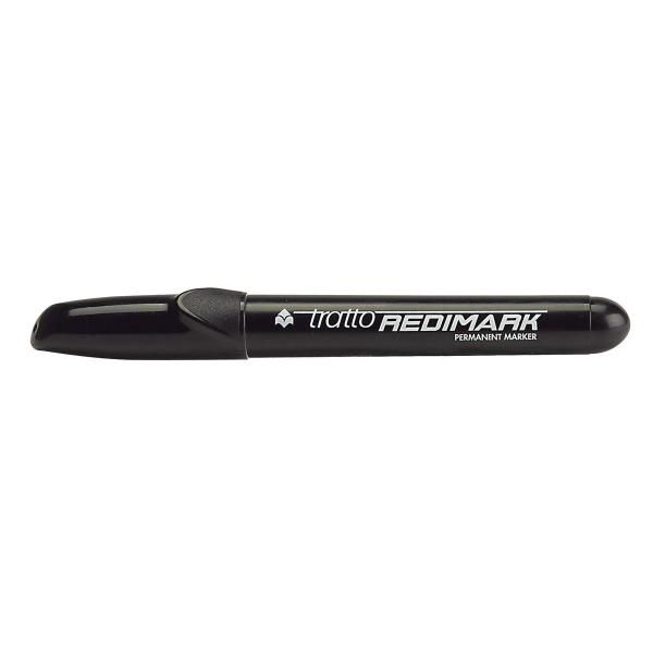 Tratto Redimak nero punta tonda 7 0 tratto 2 0-3 5 mm permanente a base d alcoo…