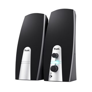 Trust - Altoparlanti - per PC - USB - 5 Watt (Totale) - nero