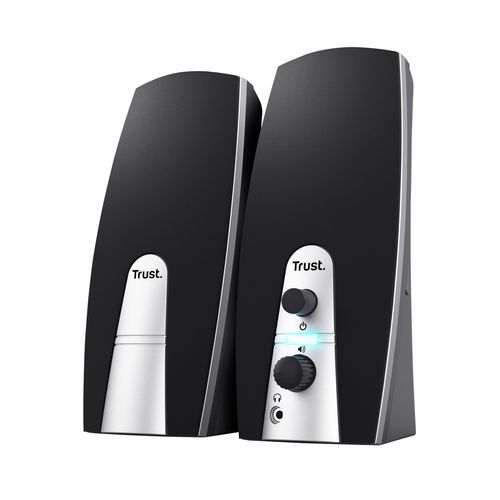 Trust - Altoparlanti - per PC - USB - 5 Watt (Totale) - nero