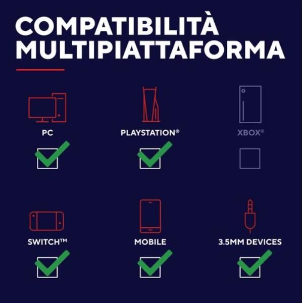 Trust CARUS CUFFIA WIRELESS DOPPIA CONNESSIONE BT + 2,4GHz GXT493 - NERO