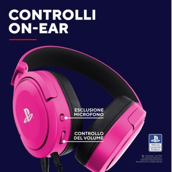 Trust GXT 498 FORTA CUFFIE GAMING CERTIFICATE PLAYSTATION - 85% PLASTICA RICICL…