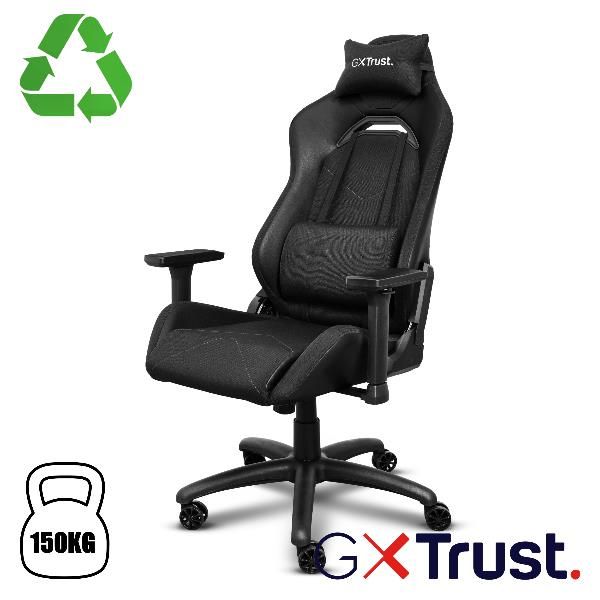 Trust GXT 714 Ruya - Sedia da gaming - braccioli - forma a T - inclinazione - g…