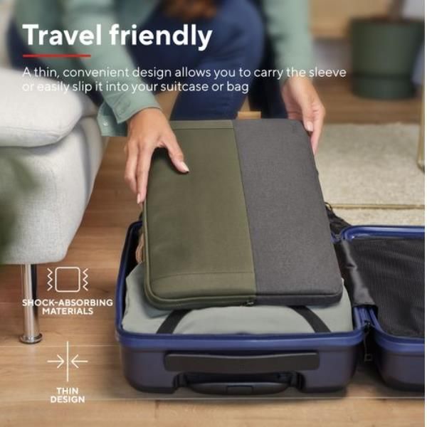 Trust Lisboa - Custodia per notebook - 15.6" - 16" - verde