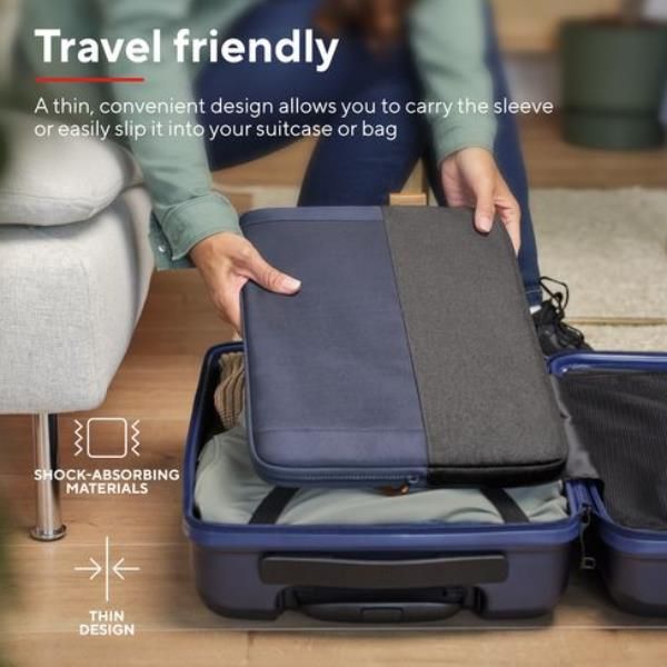 Trust Lisboa - Custodia per notebook - topload, durable - 15.6" - blu