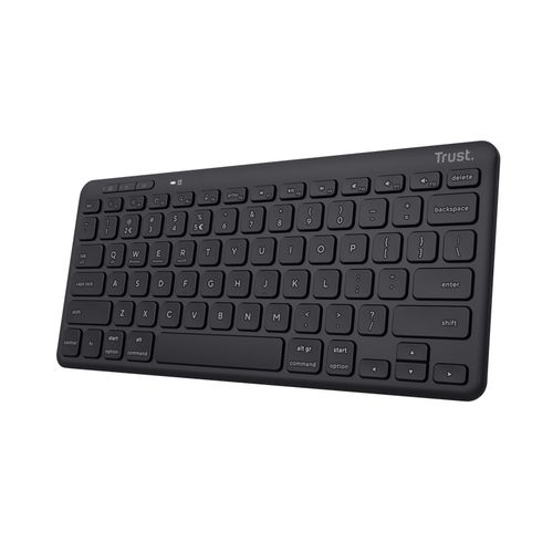Trust Lyra Compact - Tastiera - senza fili - 2.4 GHz, Bluetooth 5.0 - QWERTY - …