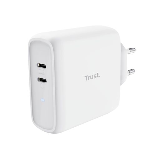 Trust Maxo - Alimentatore - 65 Watt - 3 A - PD 3.0 - 2 connettori di uscita (24…