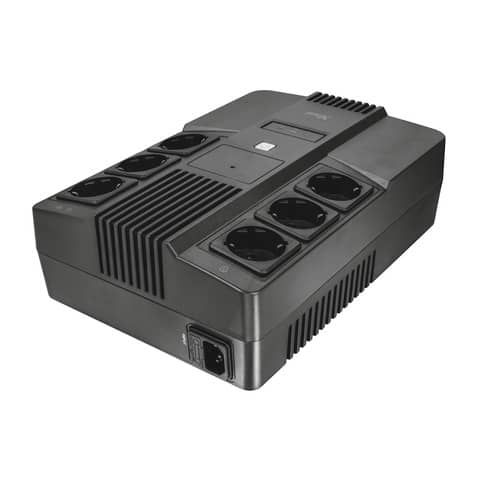 Trust Maxxon - UPS - 220-240 V c.a. V - 800 VA - 7 Ah - connettori di uscita 6