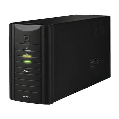Trust Oxxtron 1000VA UPS - UPS - 220-240 V c.a. V - 1000 VA - 9 Ah - connettori…