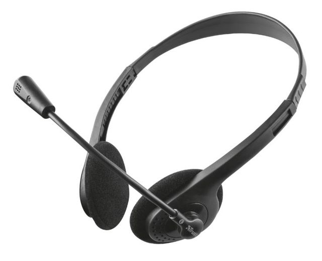 Trust Primo Chat Headset - Cuffie con microfono - over ear - cablato - jack 3,5…