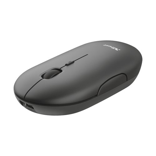 Trust Puck - Mouse - per destrorsi e per sinistrorsi - ottica - 4 pulsanti - se…