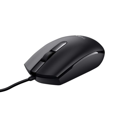 Trust TM-101 - Mouse - per destrorsi e per sinistrorsi - ottica - 3 pulsanti - …